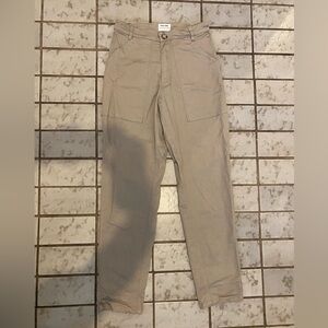 Free Label Khaki Stretch Cotton ‘Taylor’ Pant. Size small.